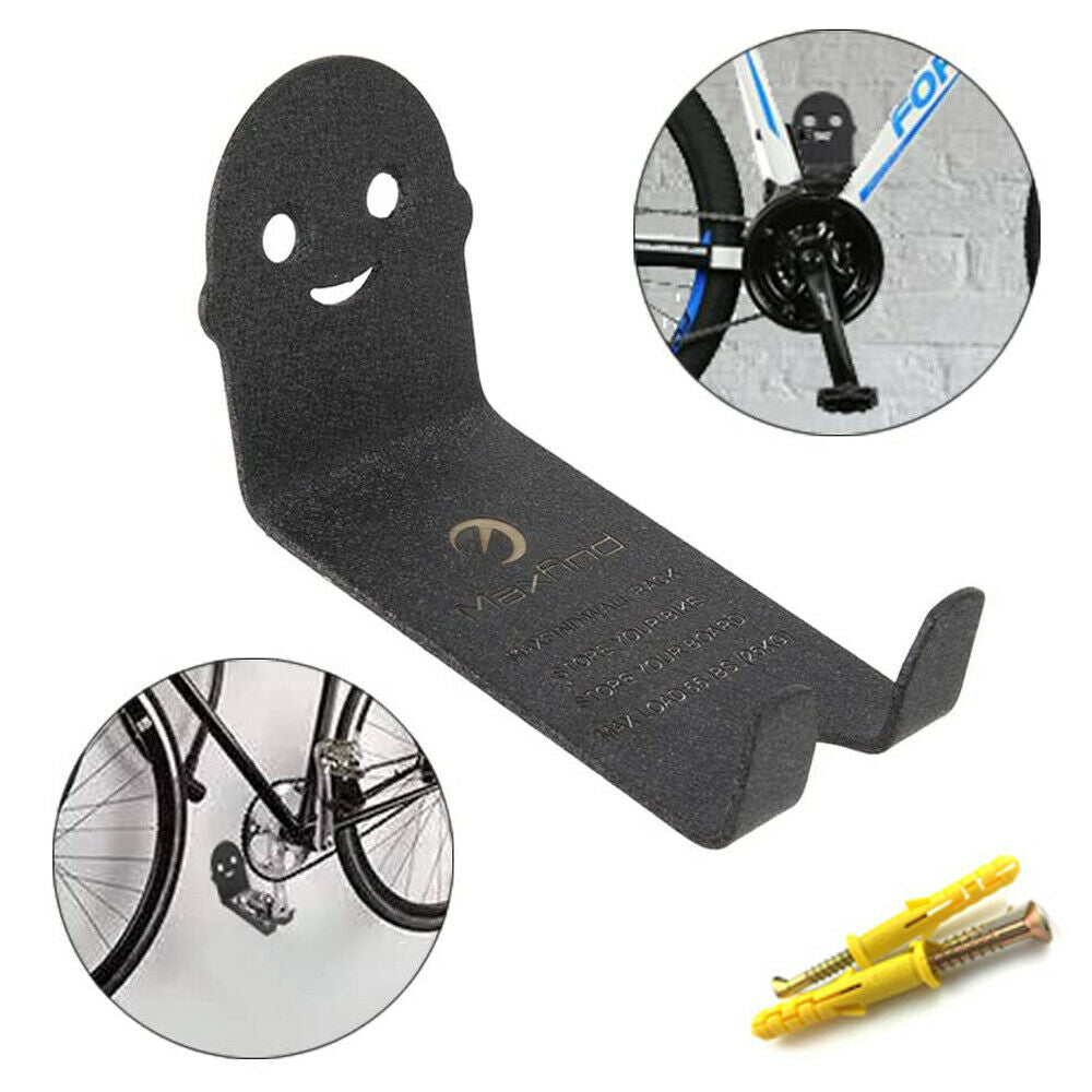 Bike Rack Pedal Hook Wall Mount Hanger Wheel Holder Display Brackets A