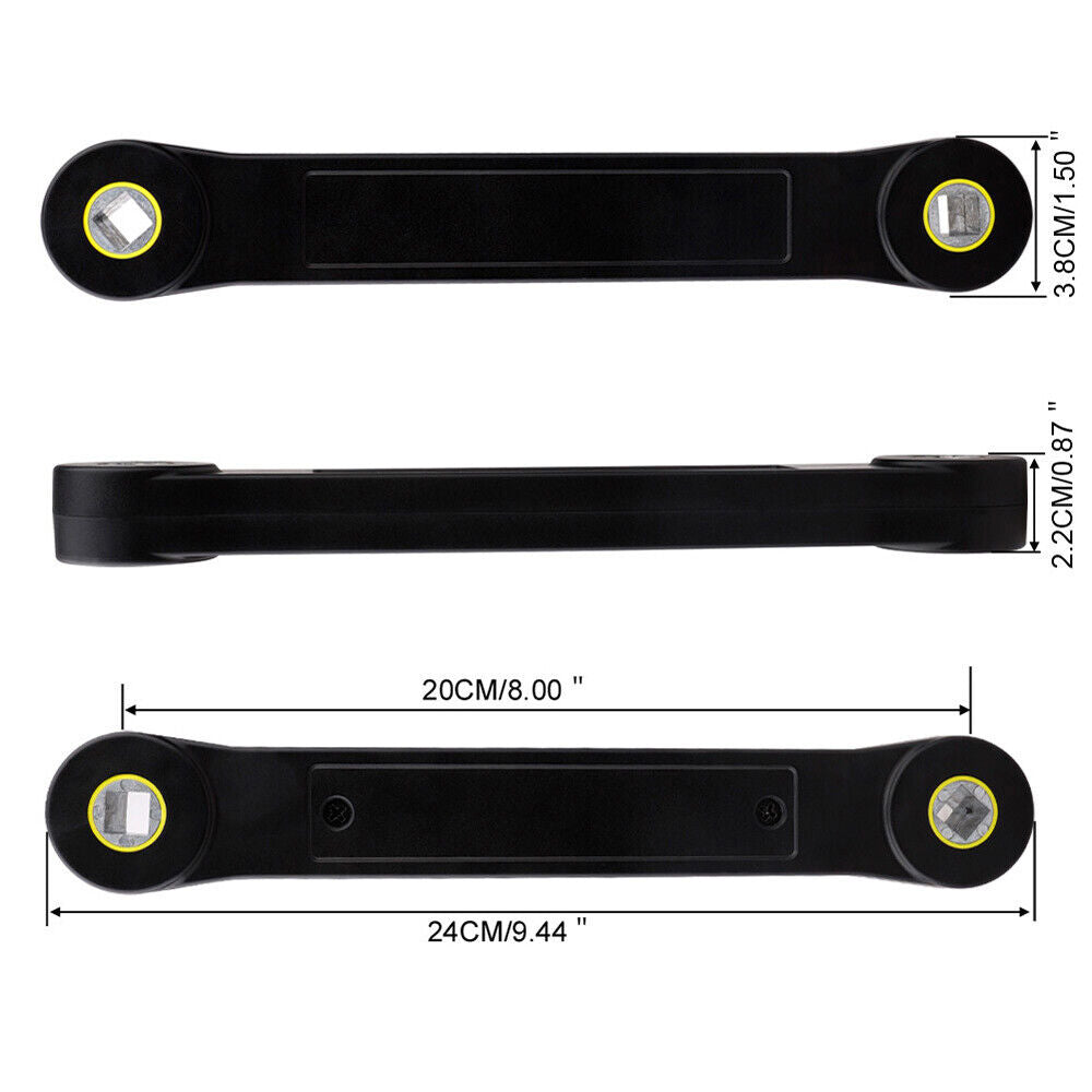 1/4" 3/8" Extension Wrench Automotive DIY Tool Wrench Ratchet Adapter