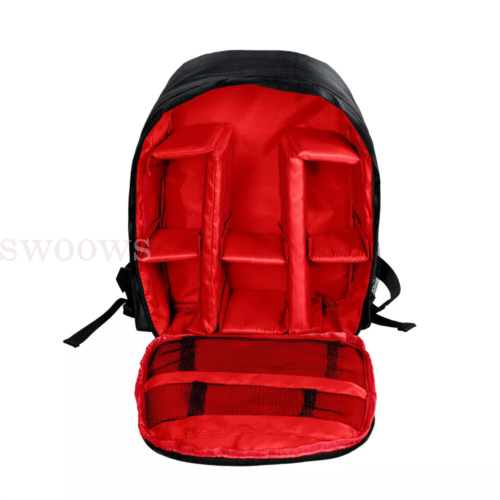 Waterproof Camera Backpack Soft Case Bag  Rucksack For Canon Nikon Sony DSLR AU