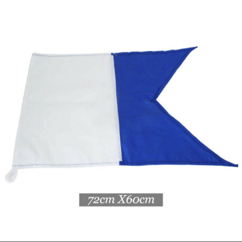 1-2pcs Large Scuba Dive Boat Flag (alpha flag) 75x60cm 35x30cm 35x50 AU STOCK