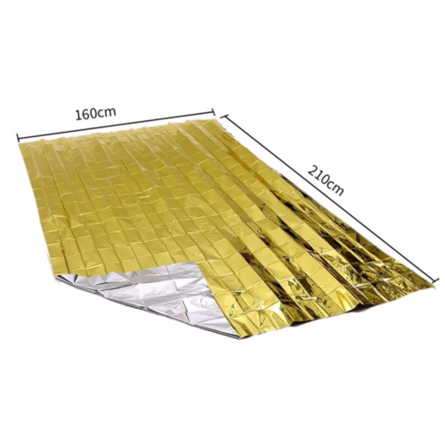 1-3x Space Blanket Thermal Thermo Foil Emergency Camping Rescue First Aid