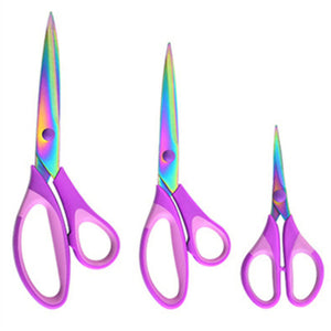 Tailor Titanium Soft Grip Sewing Scissors Set for Fabric Leather Dressmaking AU