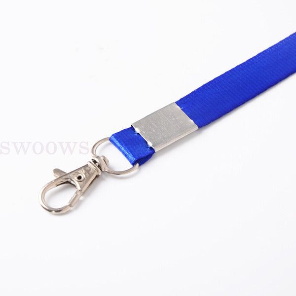 Up 50 Lanyard ID Badge Business Card Key Holder Ring Case Pocket Neck Clip Strap