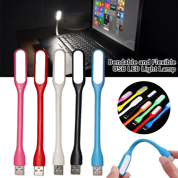 5 Pack Bendable and Flexible USB LED Light Lamp Keyboard Laptop Camping lights