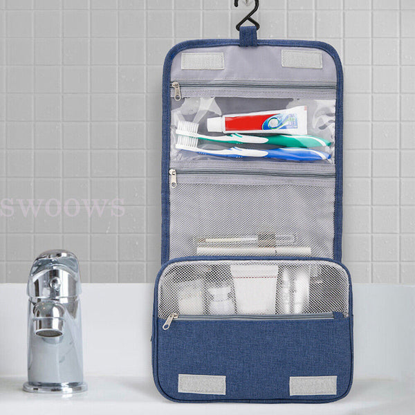 Travel Cosmetic Makeup Bag Hanging Toiletry Case Storage Large Bag Organizer AU