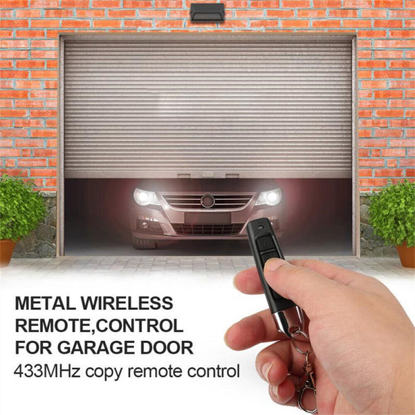 Universal 433MHZ Remote Control Garage Door Gate Car Cloning Wireless Key Fob AU