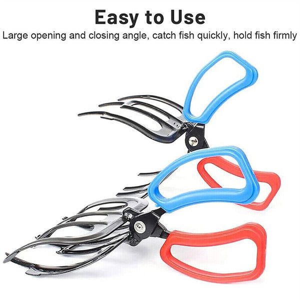 Fishing Pliers Gripper Metal Fish Control Clamp Claw Tong Grip Forceps Tackle AU