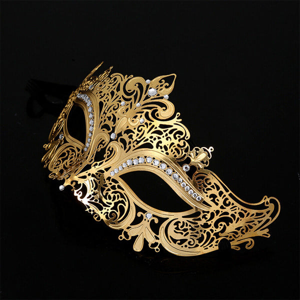 1/2pcs Lady Costume Women Mask Masquerade Party Eye Mask Costume Ball NEW