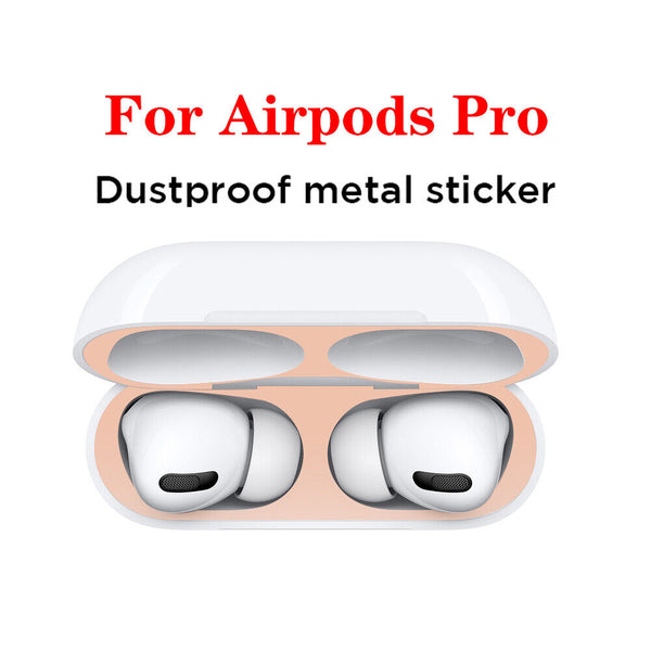 Protector Metal Film Sticker Iron Shavings Dust Guard For AirPods Airpod Pro