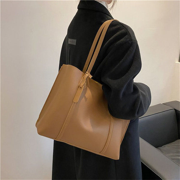 Tote Bag for Women Large Capacity Shoulder Bags PU Leather Large Shoulder Bags