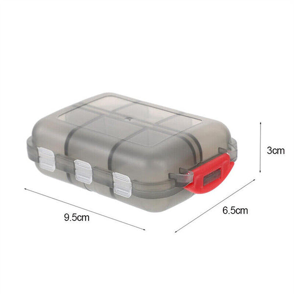 Travel Pill Case Pocket Pharmacy Portable Small Organizer Weekly Medicine Box AU