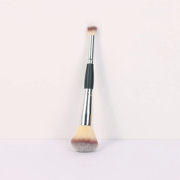 Professional Double Ended Makeup Brush Foundation Blusher Cosmetic Make Up Brush