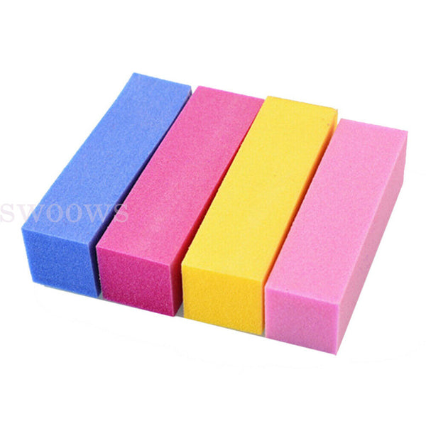 10/20 Buffer Block Buffing Sanding Sponge Nails File Grinding Nail Art Tips Tool