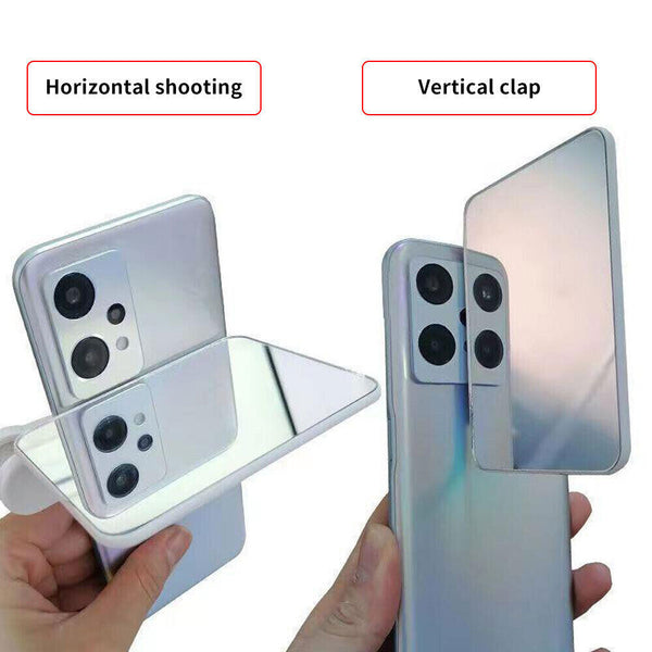 Smartphone Camera Mirror Reflection Clip Kit Selfie Sky Set for Phone Shooting