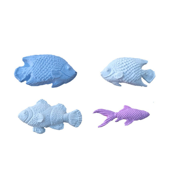 3x Sea Fish Coral Silicone Fondant Cake Decorating Mold Sugarcraft Icing Mould