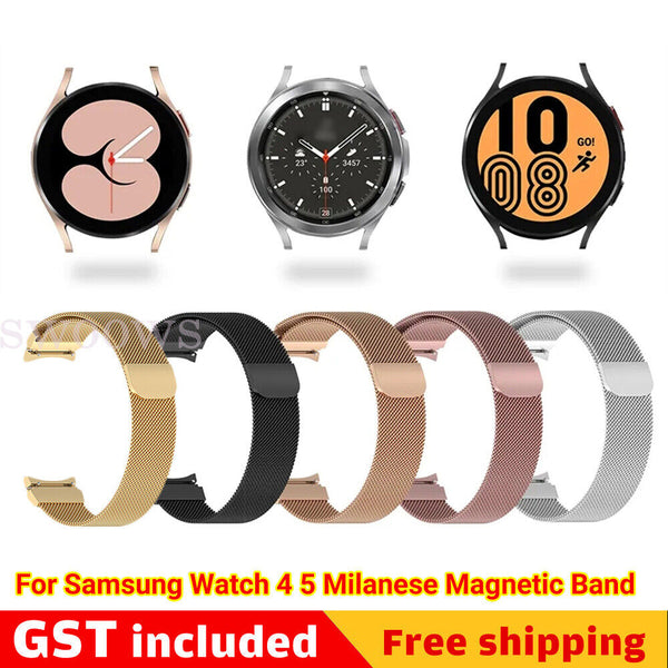 Stainless Steel Magnetic Band For Samsung Galaxy Watch 5 4 40/44/42/46mm Strap