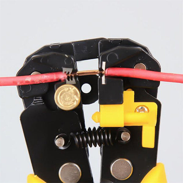 Automatic Electrical Wire Stripper Cutter Pliers Cable Crimper Terminal Tool +