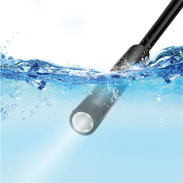 Waterproof HD Endoscope USB Type-C Borescope Inspection Snake Camera For Android