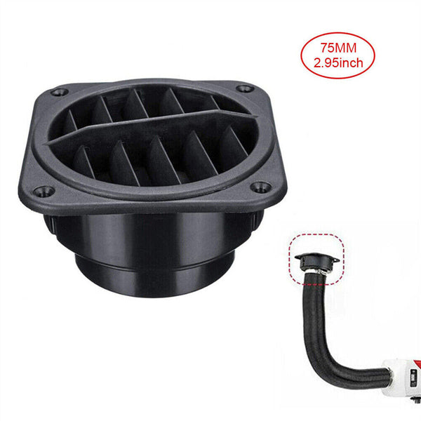 75mm Car Air Outlet Vent Diesel Heater Duct Ducting Pipe For Eberspacher Propex