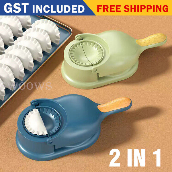 NEW 2 in 1 Dumpling Skin Chapati Maker Dough Press Machine Pastry Mould Tool