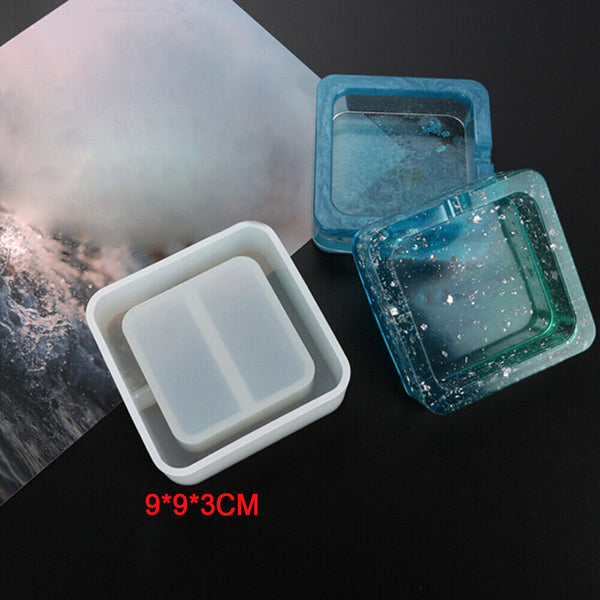 Silicone Resin Moulds Mold Jewelry Earring Pendant Casting Craft DIY Kit Set