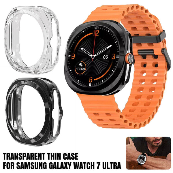 Thin Case for Samsung Galaxy Watch 7 Ultra 47mm Cover Soft TPU Bumper Shell