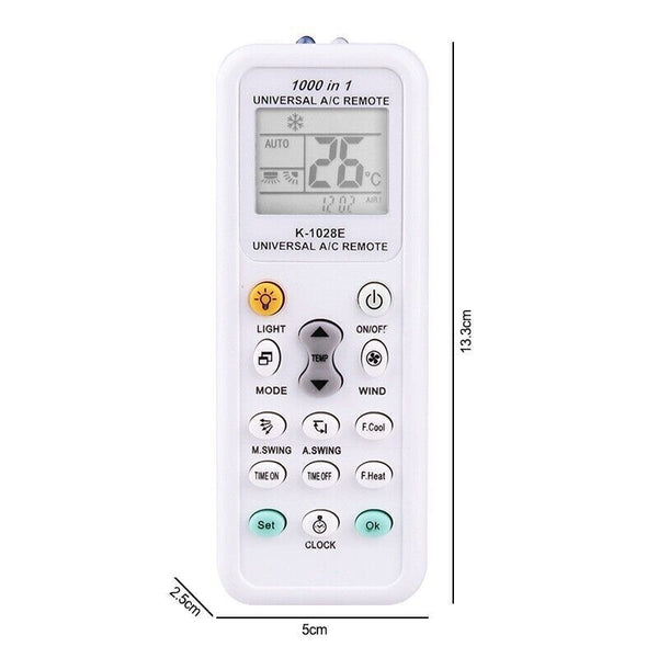 Universal A/C Air Conditioning Remote Control Air Con ALL MAJOR BRANDS LCD DGS