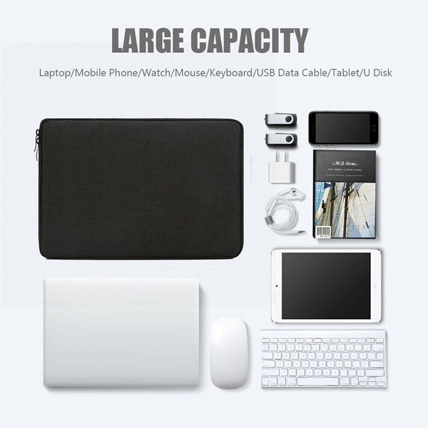 Shockproof Laptop Bag Sleeve Case Notebook Pouch For HP Dell Lenovo Xiaomi