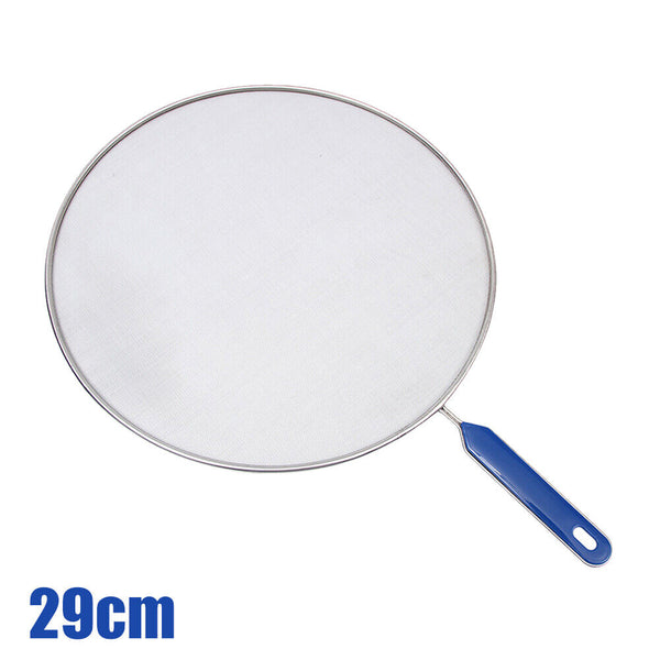 4 Sizes Anti Splatter Guard Oil Net Splash Cover Pan Kitchen Screen Cooking