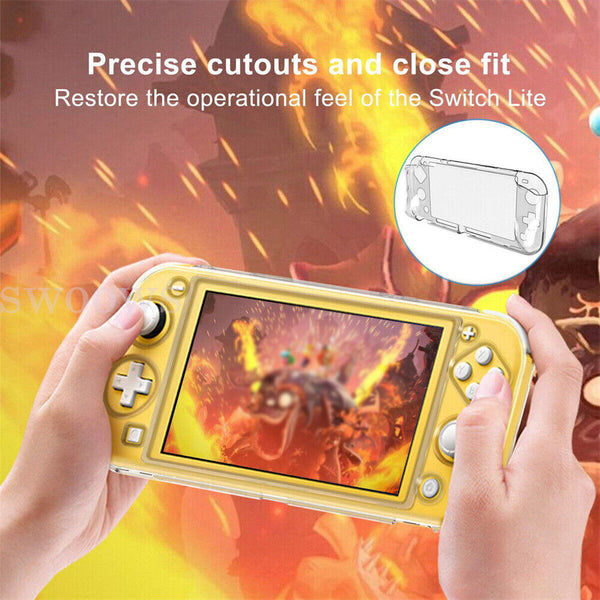 New Hard Case Cover Clear Shockproof Protective For Nintendo Switch Lite