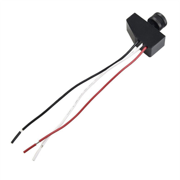 DC 12V 48V Dusk To Dawn Photocell Light Switch Light Sensor Control Switch 8-50V