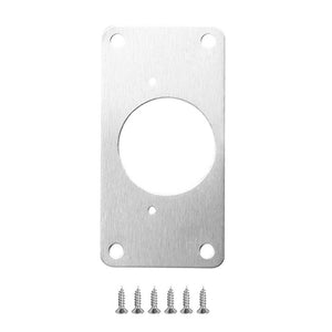 Repair Mount Tool Hinge Repair Plate Rust Resistant Steel Furniture Cupboard