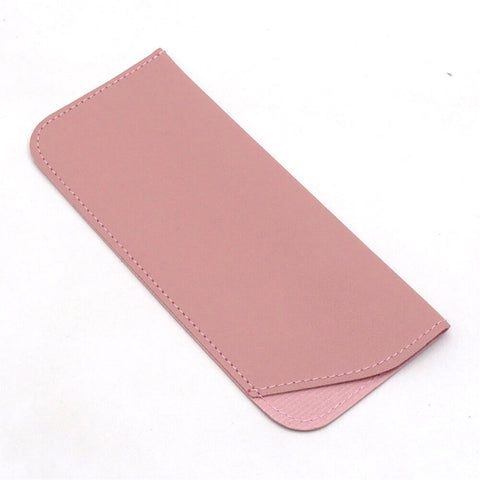 New PU Reading Glasses Case Leather Knife Edge Glasses Sunglasses