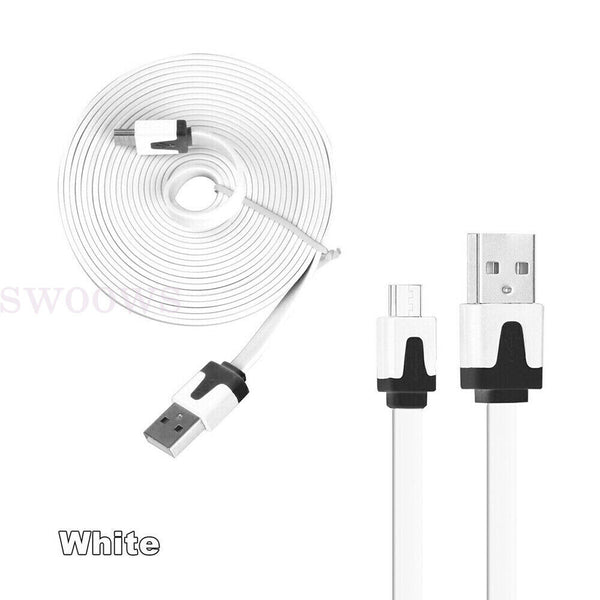 2M 3A Micro USB Cable Fast Charging Charger Long Cord for Android Samsung Galaxy