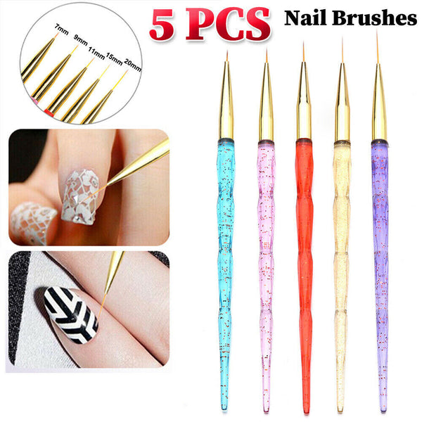 38PCS Nail Art Brushes Dotting Pen Polish Tool Design Set Brush Painting Drawing