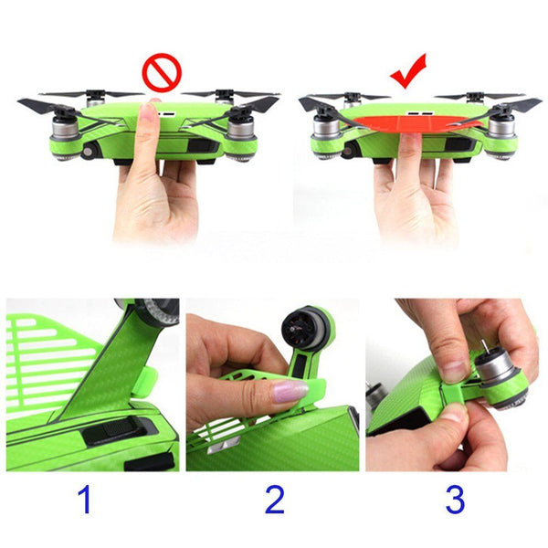 2x Guard Protector Accessories For DJI SPARK RC Drone Palm Landing Hand Finger