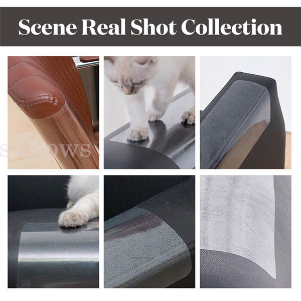 Pet Cat Anti-Scratch Guard Mat Sofa Protective Cover Scratching Post Furniture