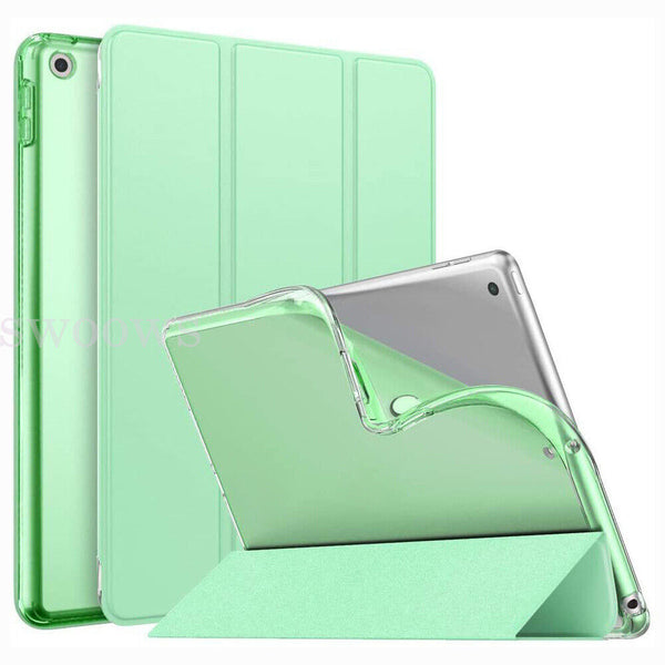 Leather Stand Smart Slim Flip Case Cover For Apple iPad 9th 8th 7th Generation