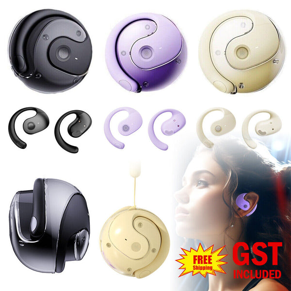 Wireless Headphones Earphones Bluetooth 5.4 On Ear Sport Gym Earbuds NEW