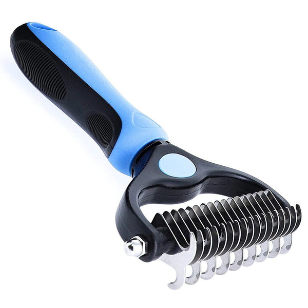 Dog Pet Cat Grooming Comb Brush Undercoat Rake Dematting Deshedding Trimmer Tool