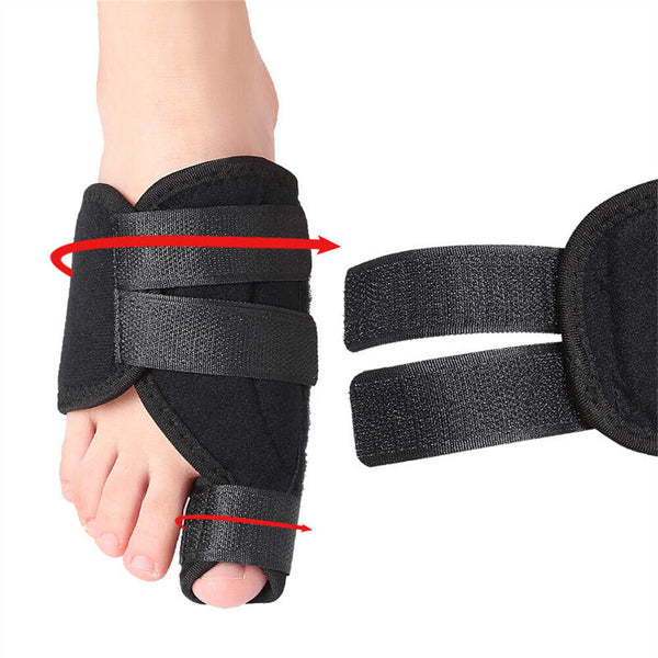 Toe Splint Corrector Strap Orthopedic Hallux Valgus Bunion Straightener Support