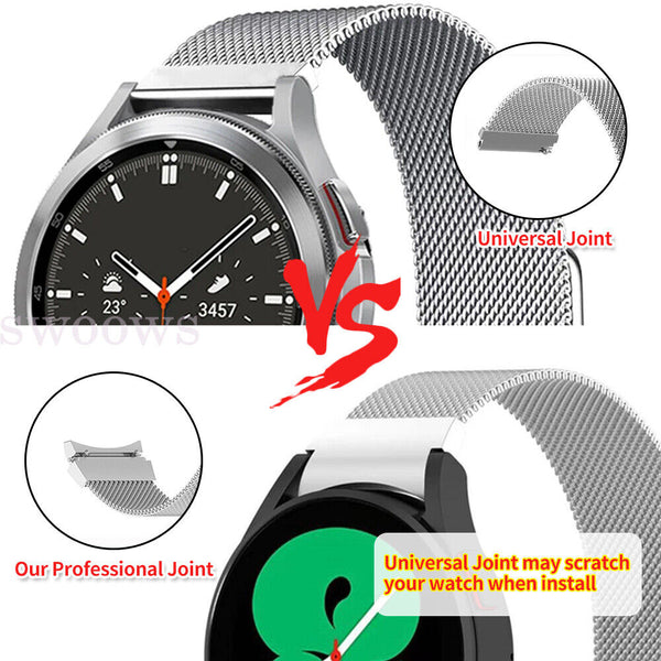 Stainless Steel Magnetic Band For Samsung Galaxy Watch 5 4 40/44/42/46mm Strap