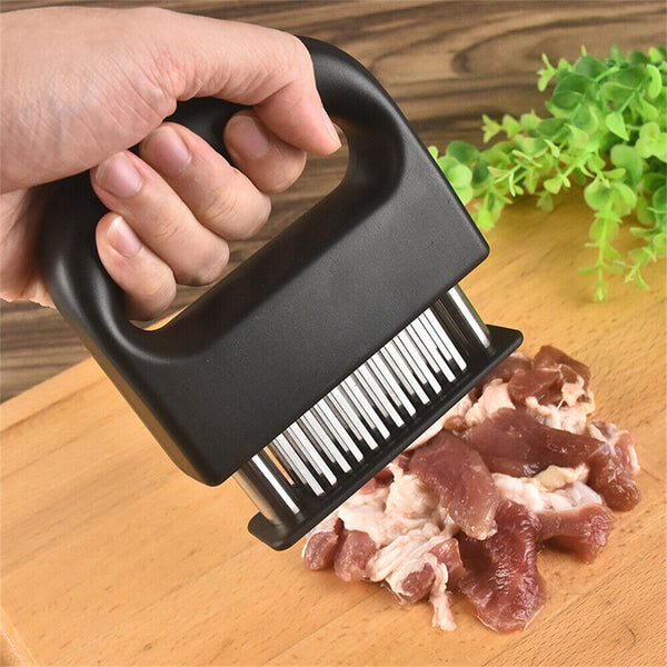 1/2 Stainless Steel Meat Beef Tenderizer Jaccard Steak Chicken PouchHole 48Blade