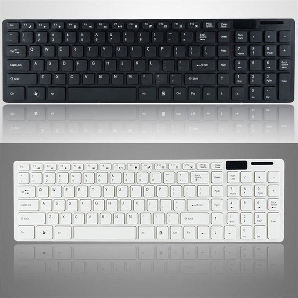 Wireless Keyboard and Mouse Combo Bundles Ergonomic for PC Laptop Home Office