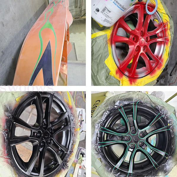 1/2 Rolls High-Temp Pinstripe Vinyl Fine Line Masking Tape Automotive Car Tape