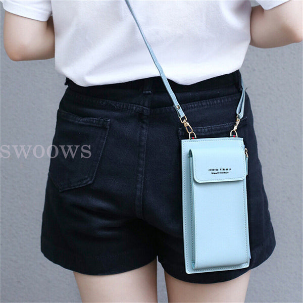 Travel Women Shoulder Bag Clutch Wallet Mobile Phone Bags Crossbody Leather Bag