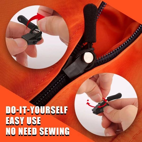 UP10x Universal Zip Repair Replacement Zipper Like Instant Sew Sewless