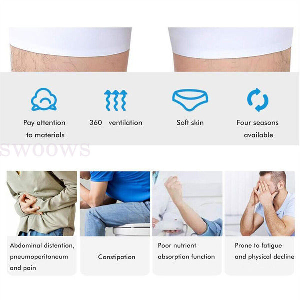 Hernia Belt for Men Brace with Double Compression Truss Pads inguinal Support.