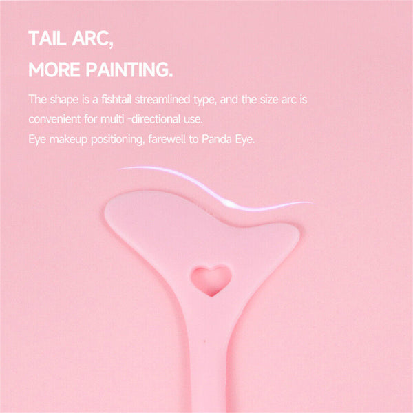 Drawing Aid Eyeliner Aid Tool Eyeliner Stencils Wing Tips Eyeliner Locator