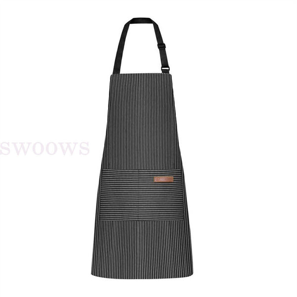 Adjustable Apron Hanging Neck Cooking Kitchen Baking Bar BBQ Chefs 2 Pockets